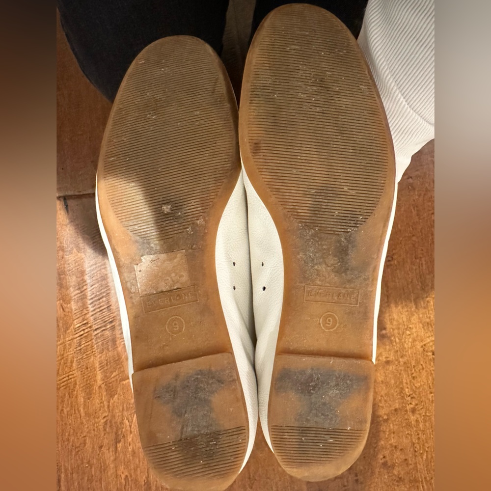 Everlane Women's White Flats - Picture 2 of 5